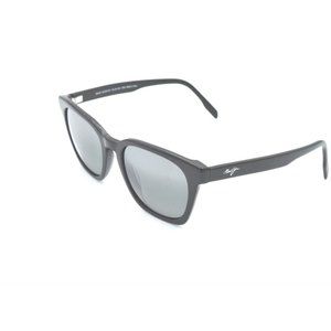 Maui Jim Shave Ice Mj 533-02 Gloss Black / Neutral Grey Lens
